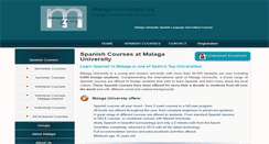 Desktop Screenshot of malaga-university.org